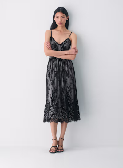 The Graceful Fluid Slip Dress